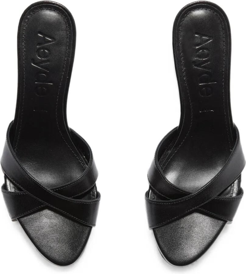 Aeyde Leren sandalen Zwart