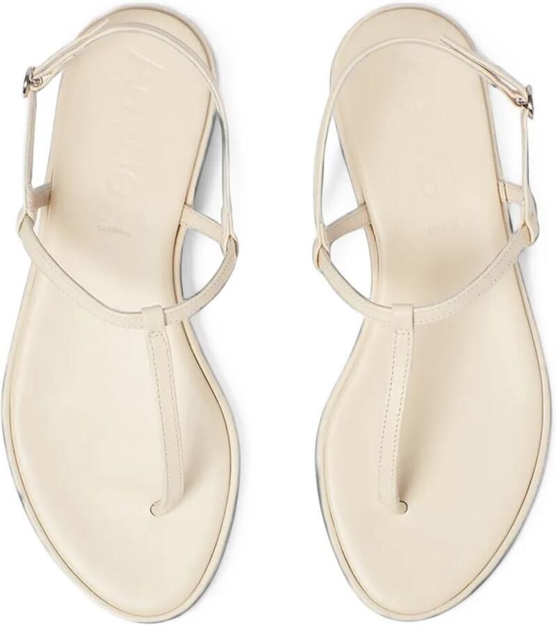 Aeyde Nala leather sandals Beige - Foto 2