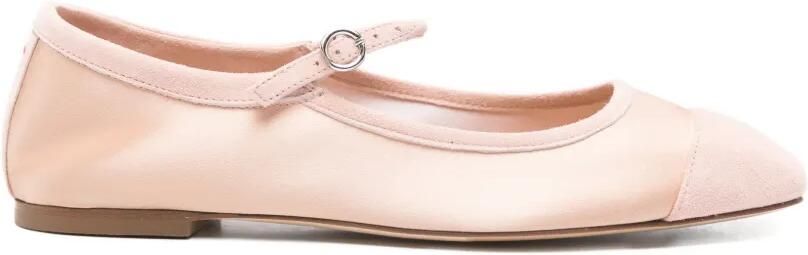 Aeyde Pumps met puntige neus Roze