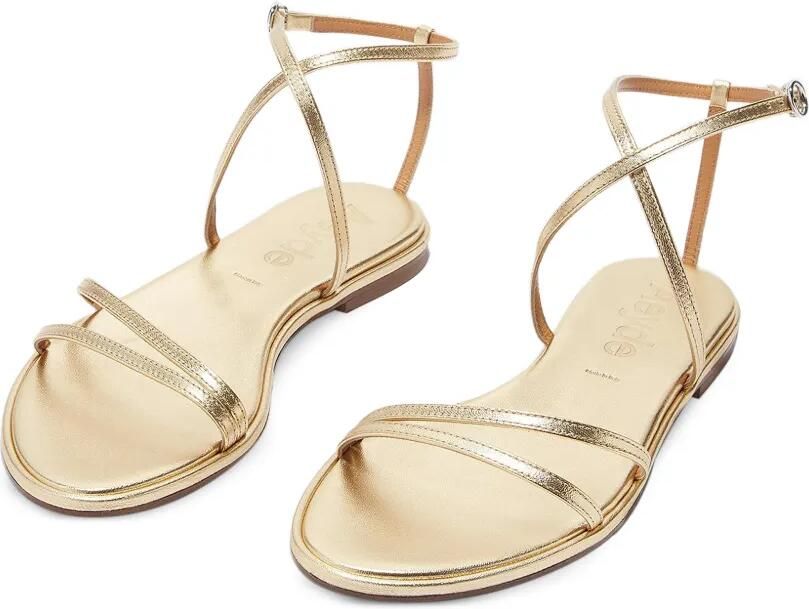 Aeyde Rabea platte sandalen Goud - Foto 5