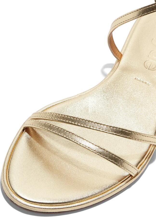 Aeyde Rabea platte sandalen Goud - Foto 4