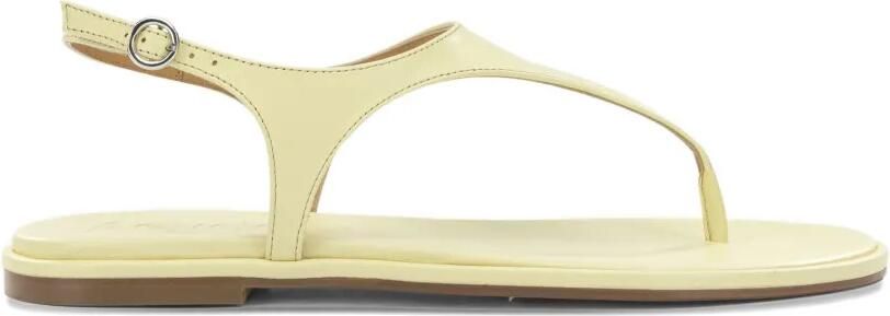 Aeyde Raine sandalen met gespsluiting Geel