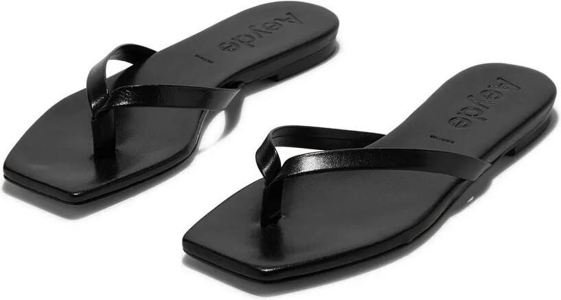Aeyde Renee leren sandalen Zwart - Foto 4