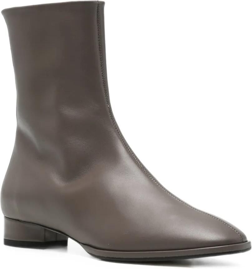 Aeyde Roisin leather ankle boots Bruin - Foto 2