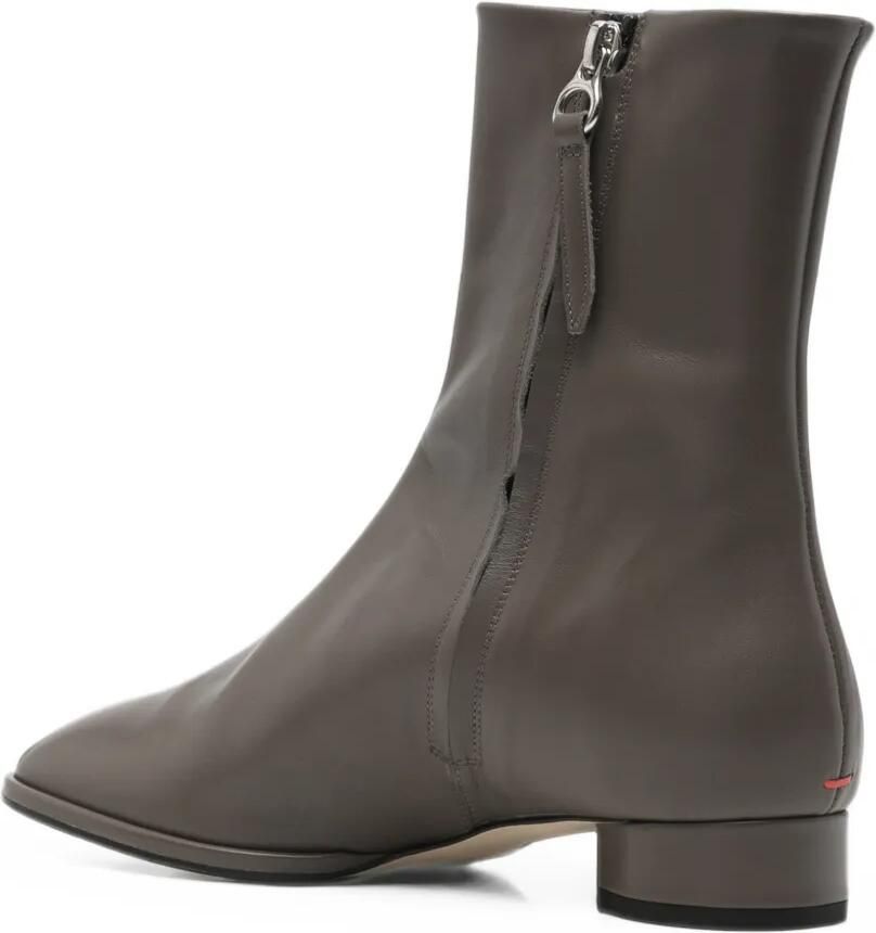 Aeyde Roisin leather ankle boots Bruin - Foto 3