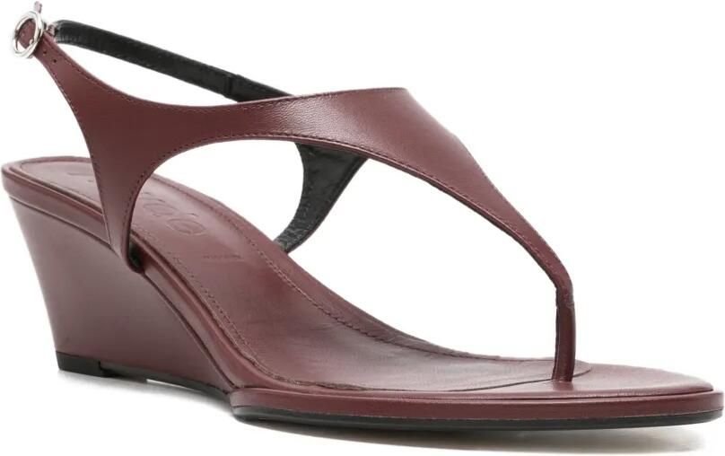 Aeyde Roose sandalen met sleehak Rood - Foto 2