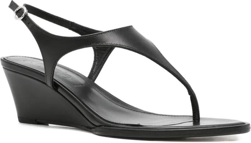 Aeyde Roose sandalen met sleehak Zwart - Foto 3