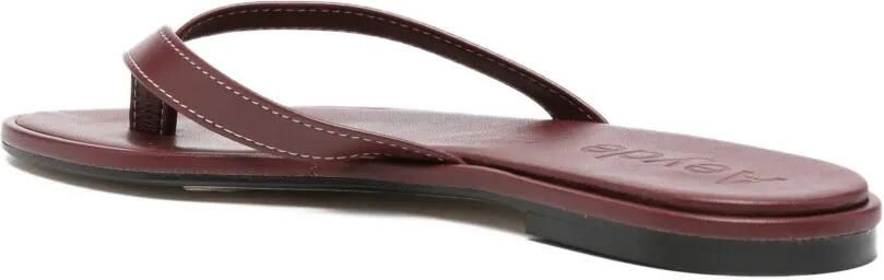 Aeyde Sandalen met contrasterende stiksels Rood - Foto 3