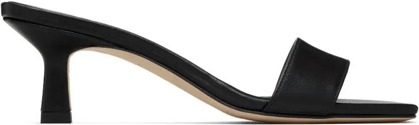 Aeyde Sandalen met vierkante neus Zwart