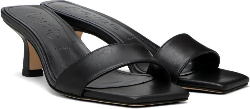 Aeyde Sandalen met vierkante neus Zwart - Foto 2