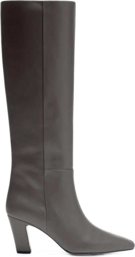 Aeyde Silva knee-high boots Grijs