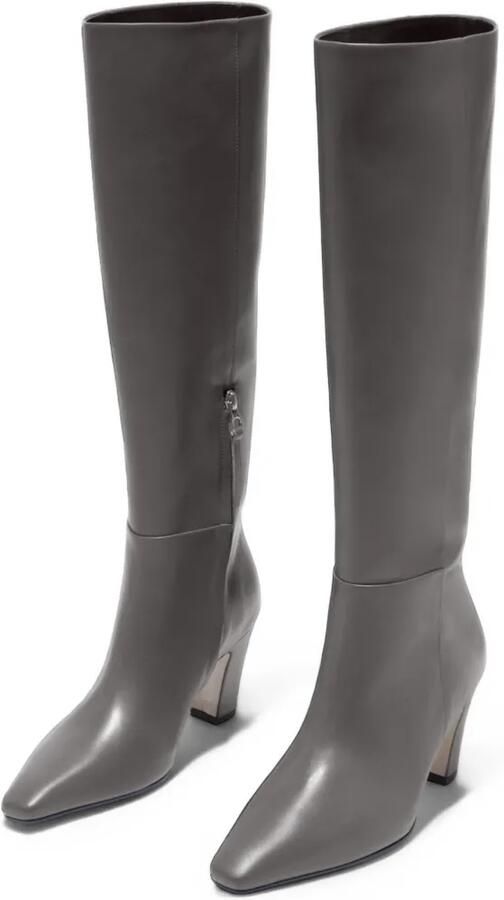 Aeyde Silva knee-high boots Grijs - Foto 3
