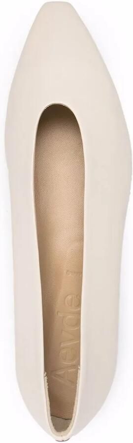 Aeyde Slip-on ballerina's Beige - Foto 3