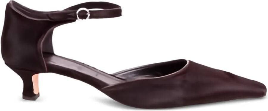 Aeyde Tillie 35mm pumps met enkelbandje Bruin