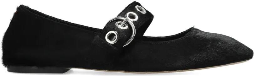 Aeyde Uma pumps met ringlets Zwart