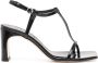 Aeyde Hilma 80mm leren sandalen Zwart - Thumbnail 1