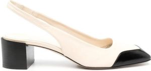 Aeyde Ingrid slingback pumps Beige