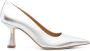 Aeyde Xandra leren pumps Zilver - Thumbnail 1