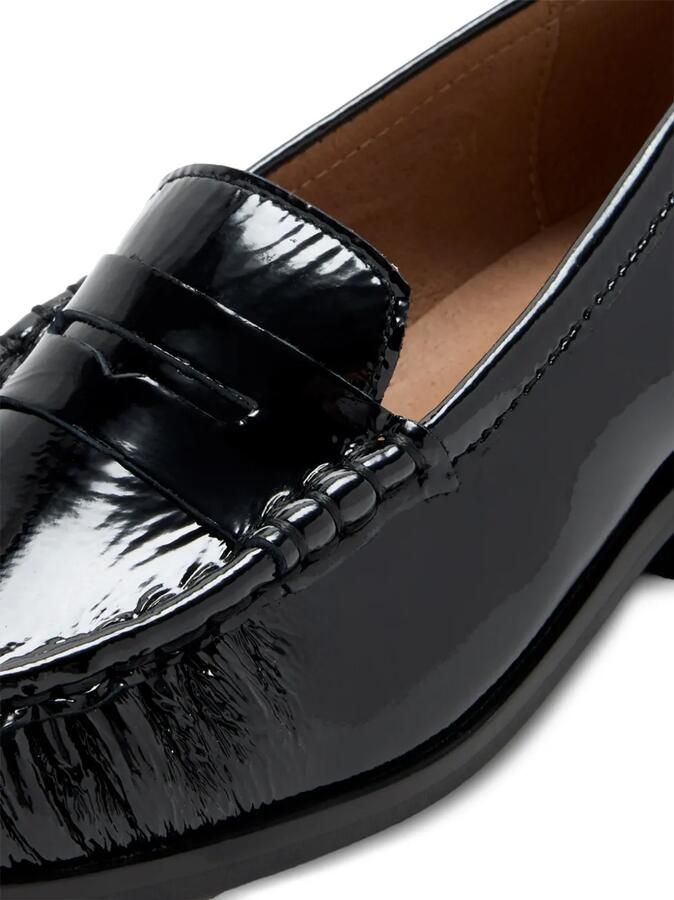 Age of Innocence Aveline lakleren loafers met blokhak Zwart - Foto 2