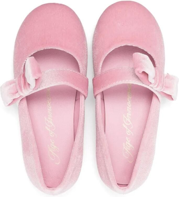 Age of Innocence Mia fluwelen ballerina's Roze - Foto 2