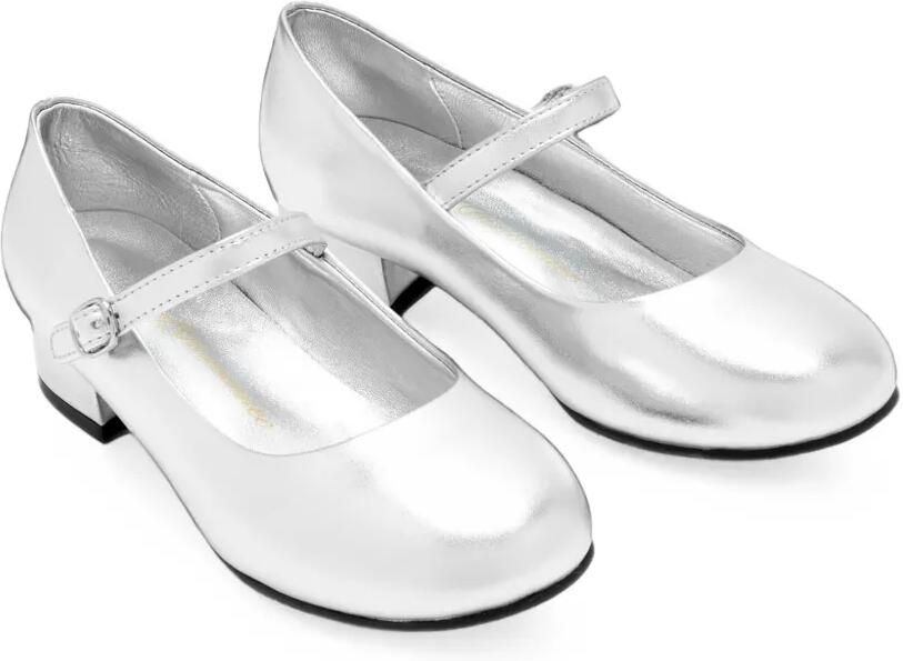 Age of Innocence Sabine leren ballerina's Zilver - Foto 2