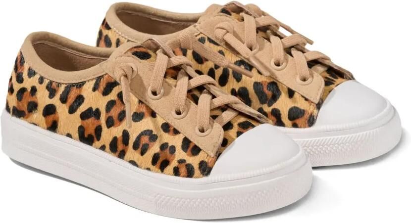 Age of Innocence Sneakers met luipaardprint Bruin - Foto 3