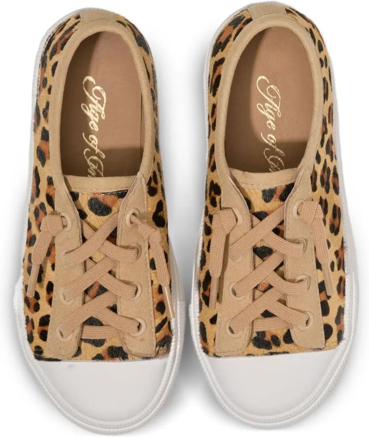 Age of Innocence Sneakers met luipaardprint Bruin - Foto 2