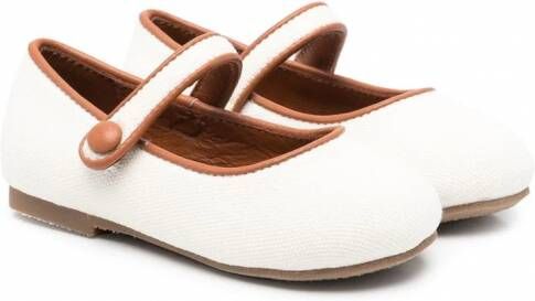 Age of Innocence Ballerina's met ronde neus Beige