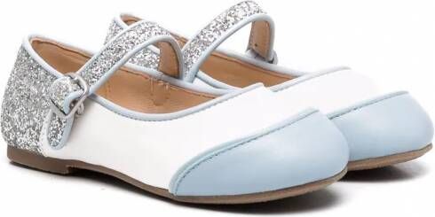 Age of Innocence Carrie ballerina's met vlakken Blauw