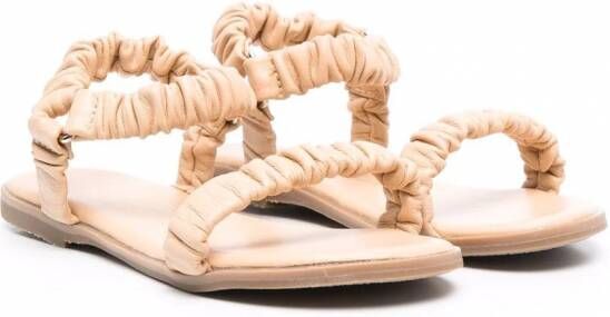 Age of Innocence Kyle leren sandalen Beige