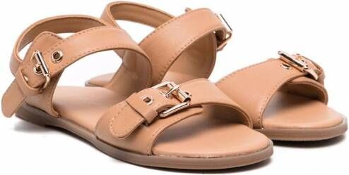 Age of Innocence Zara sandalen met gesp Beige