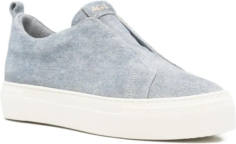 AGL Clementina sneakers met ronde neus Blauw