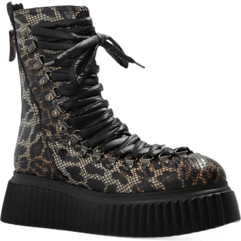 AGL Dromo snake-effect ankle boots Bruin - Foto 2