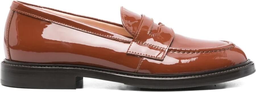 AGL Leren loafers Bruin