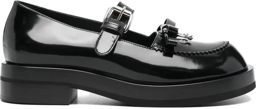 AGL Leren loafers Zwart