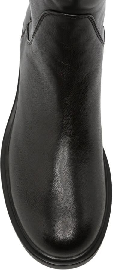 AGL Leren overknee laarzen Bruin - Foto 2