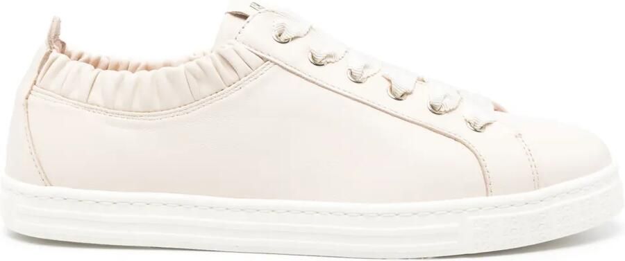 AGL Leren sneakers Beige
