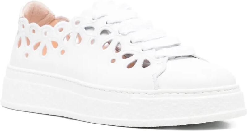 AGL Leren sneakers Wit - Foto 3