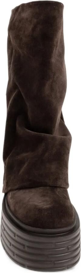 AGL Lignes platform ankle boots Bruin - Foto 5