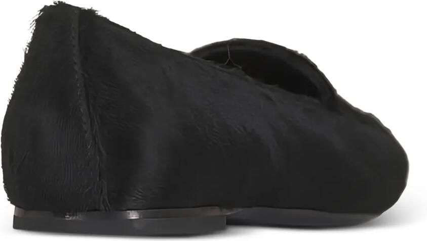 AGL Loafers met vierkante neus en ponyleer-effect Zwart - Foto 4