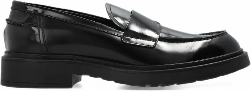 AGL Loren College leather loafers Zwart