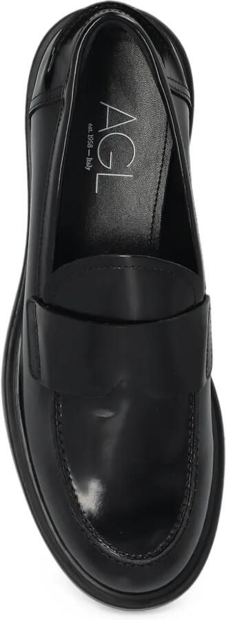 AGL Loren College leather loafers Zwart - Foto 3