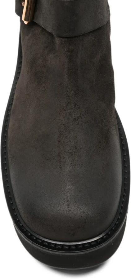 AGL Luggie Biker buckle-fastening boots Grijs - Foto 3