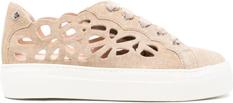 AGL Mandi sneakers met uitgesneden details Beige