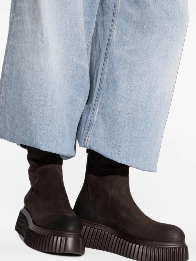 AGL Milagros platform ankle boots Bruin - Foto 4