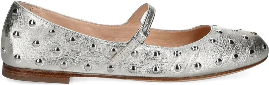 AGL Milly ballerina's met bandje Zilver