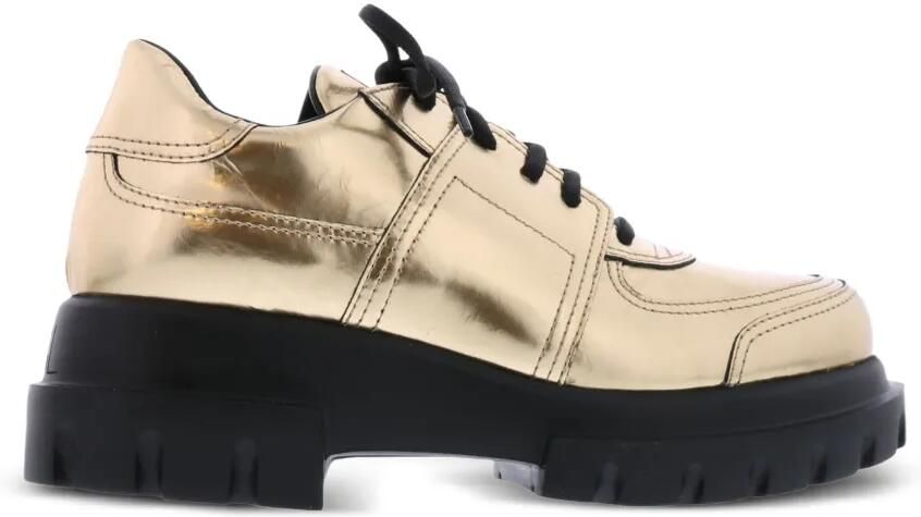 AGL Oro derby schoenen met metallic afwerking Goud