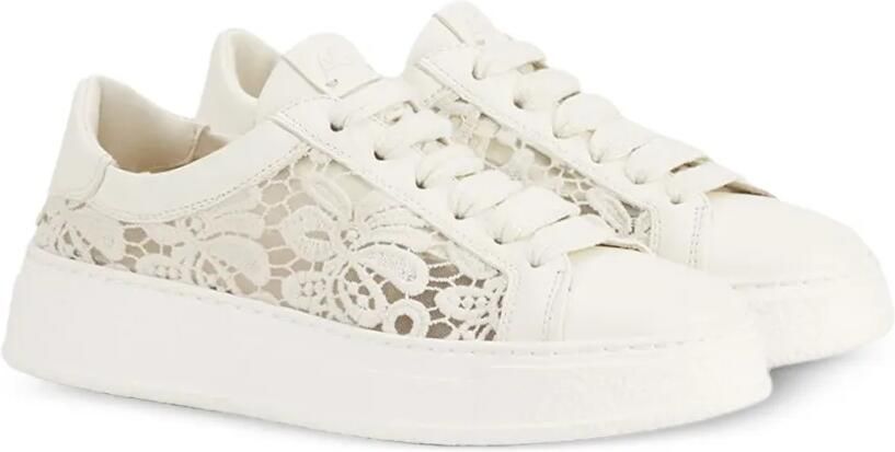 AGL Sneakers met kant Beige