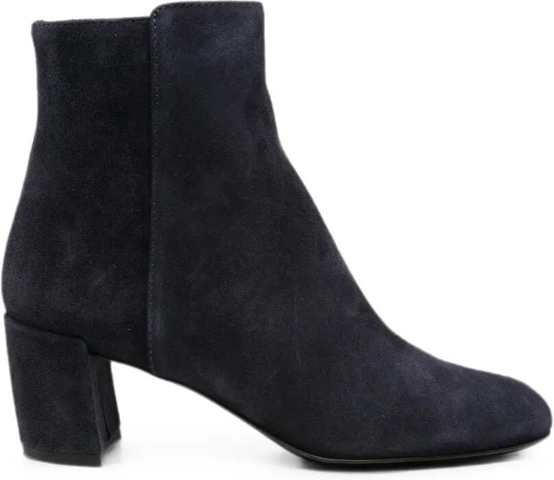 AGL Suède enkellaarzen Blauw