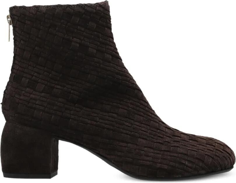 AGL Tina Woven enkellaarzen Bruin